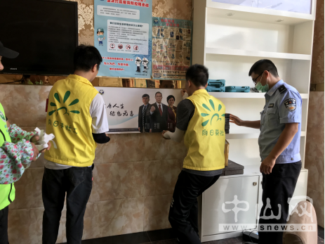 阜沙鎮(zhèn)禁毒信息〔2020〕第121期--阜沙禁毒宣傳進(jìn)場所，鞏牢全民“防毒墻”（2020.8.16）